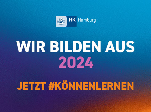 IHK Hamburg seal We train apprentices 2024